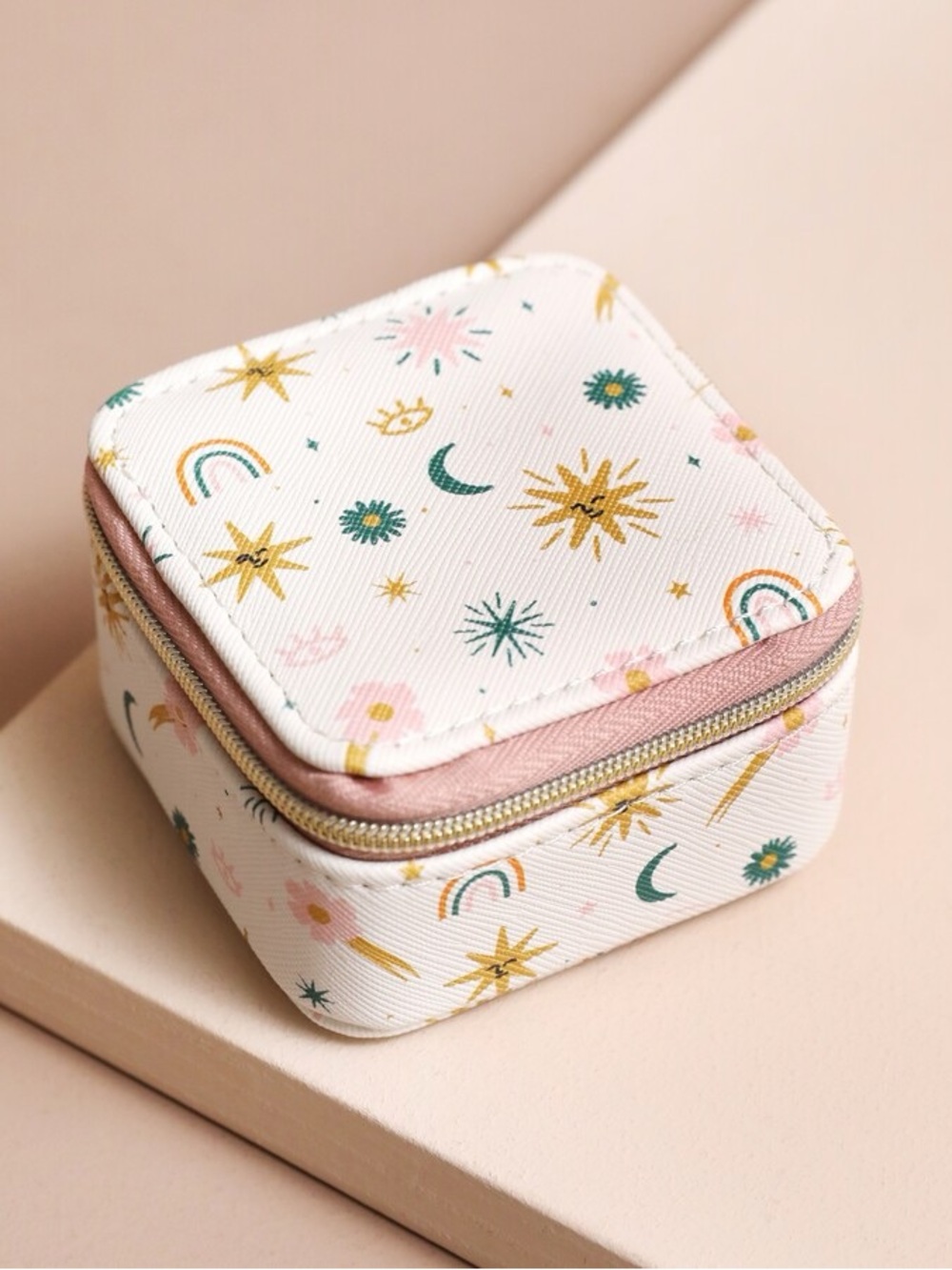 Mini Square Jewelry Case